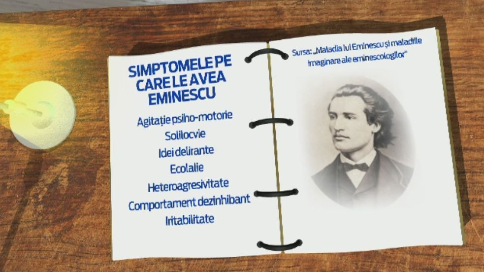 Mihai Eminescu NU a avut sifilis. Informatiile aparute joi, la 165 de ani de la nasterea poetului