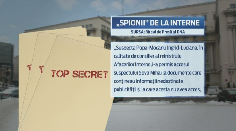 Cat de usor se face trafic cu secrete de stat in Romania. Doi inalti functionari din MAI, pusi oficial sub acuzare