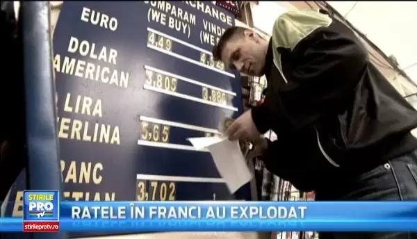 Ziua in care FRANCUL elvetian a sarit de 5 lei. Ce va urma pentru sute de mii de romani ingropati in creditele la banca