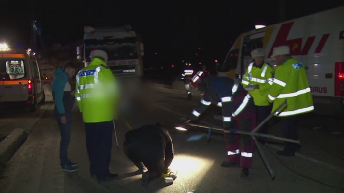 Final ingrozitor pentru un sofer de 50 de ani. Barbatul a murit strivit si tarat la vale de cabina TIR-ului