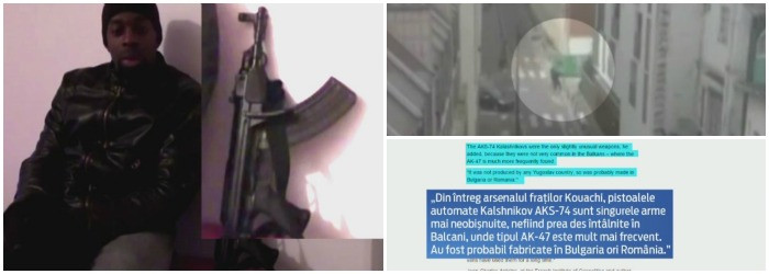 The Telegraph: Armele folosite de teroristi in atacurile din Franta, POSIBIL fabricate in Romania