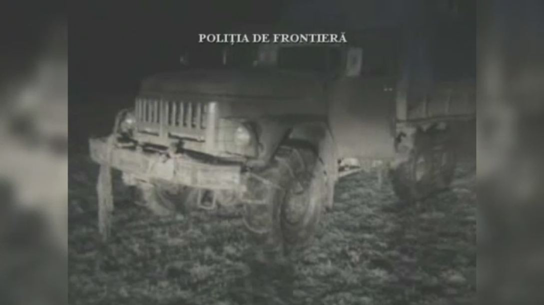 Focuri de arma la granita cu Ucraina. Politistii nu au reusit sa-l prinda pe barbatul care facea contrabanda cu tigari