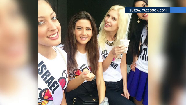 Scandal intre doua regine ale frumusetii din cauza unei poze de pe Facebook. Cine apare in imagine alaturi de Miss Liban