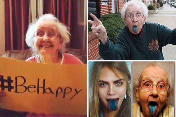 "Bunicuta Betty", femeia de 80 de ani, bolnava de cancer, dar cu suflet tanar. Cum a facut fericiti 500.000 de oameni