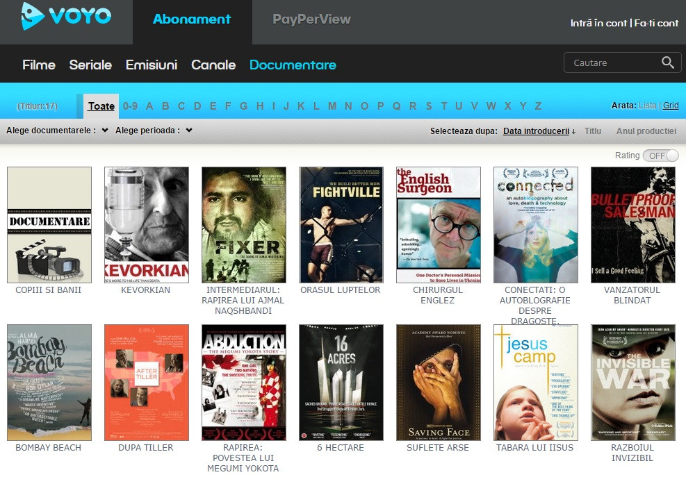 Documentare de Oscar sunt acum pe Voyo.ro. Oameni si situatii reale care au emotionat intreaga Planeta