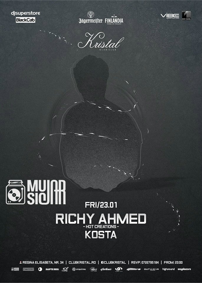 Richy Ahmed, Kosta - KRISTAL GLAM CLUB