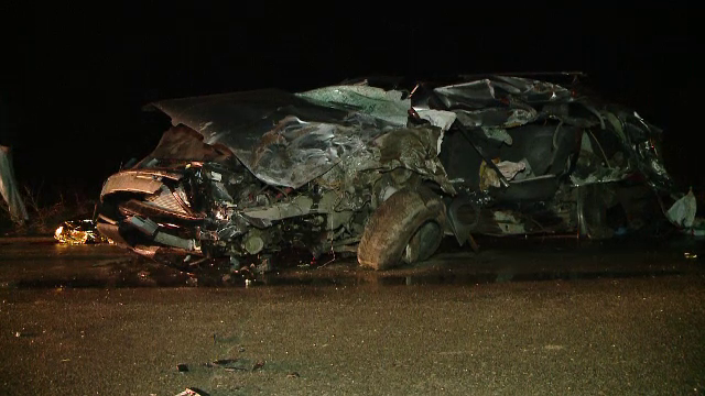 Un mort si trei raniti intr-un accident grav, in Timis, dupa o depasire fortata. Gestul facut de tatal tanarului decedat