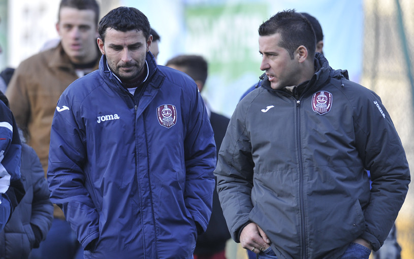 Antrenorul CFR-ului nu si-a luat gandul de la vedetele echipei: “Ii astept si pe Tade si Felgueiras"