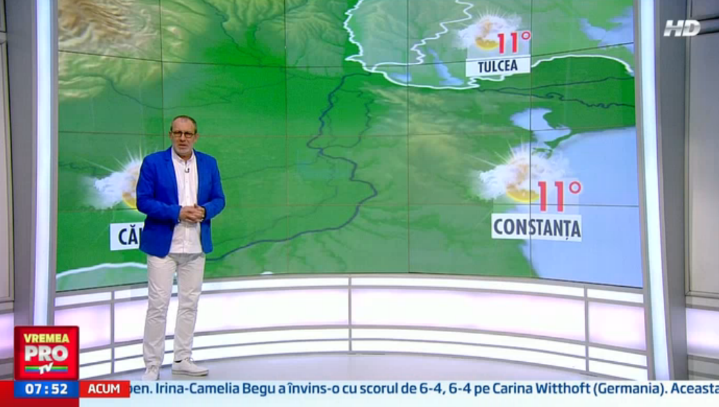 Vremea se mentine calda, cu temperaturi peste medie, de pana la 14 grade. In weekend se intorc ploile