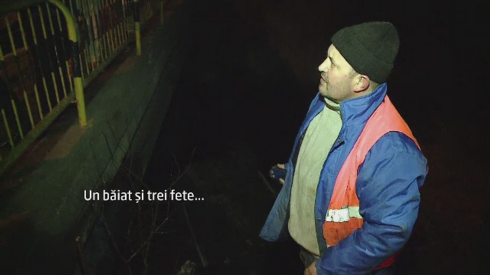 Patru tineri din Cluj au ajuns cu masina in raul Nadas. Victimele au avut nevoie de interventia pompierilor