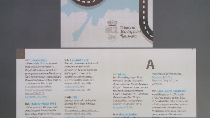 Proiectul ghidului strazilor din Timisoara a intrat in impas. Problema de care s-au lovit functionarii primariei