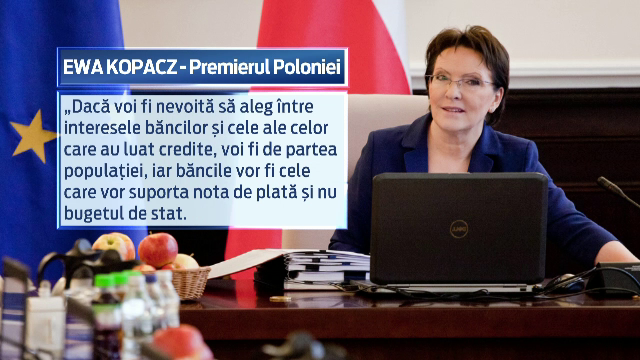 Masura la care ar putea recurge Polonia, tara afectata de criza francului elvetian: "Bancile vor suporta nota de plata"