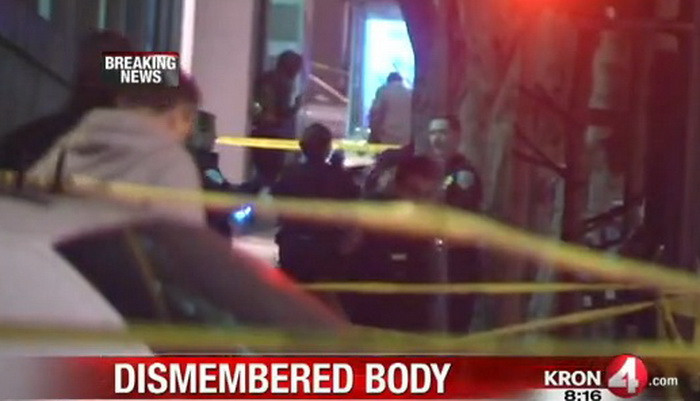 Descoperire macabra langa sediul Twitter din San Francisco: Politistii au gasit o valiza cu parti omenesti