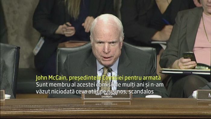 "Iesiti afara, lepadaturilor". Conflictul care a avut loc intre un senator din SUA si un grup de protestatari