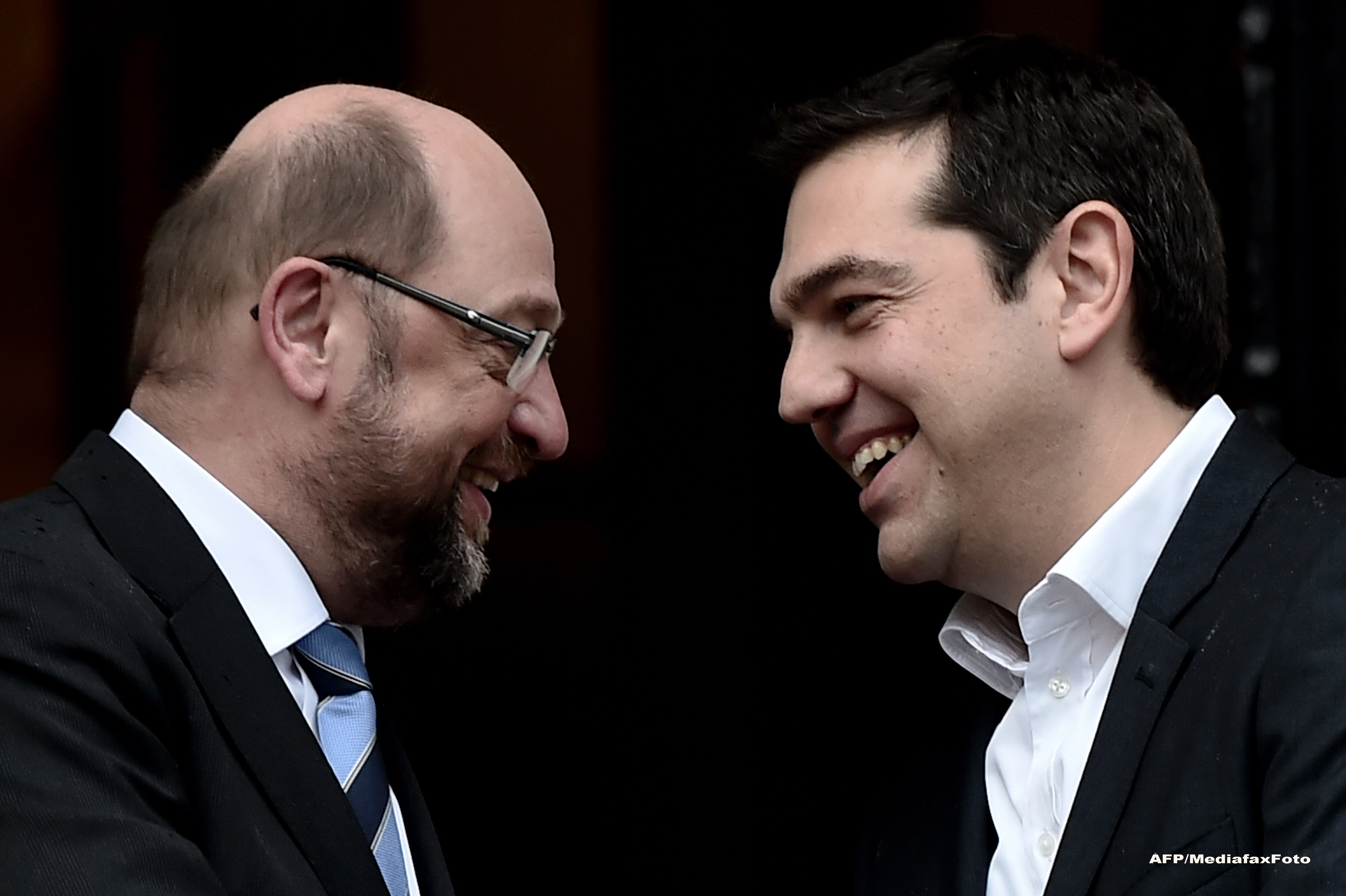 Martin Schulz, Alexis Tsipras
