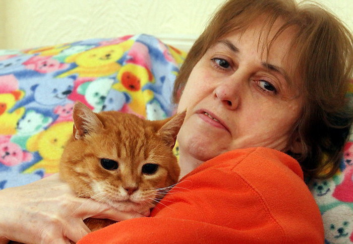 Pisicile au salvat-o de la moarte pe o britanica. Femeia suferea de cancer fara sa stie