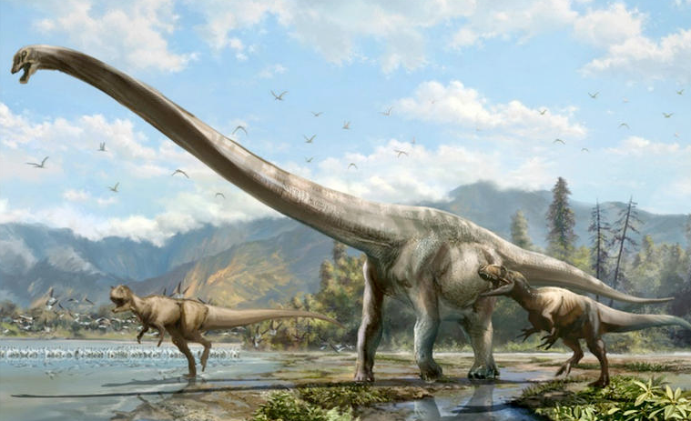 "Dragonul de Qijiang", o noua specie de dinozaur, cu un gat foarte lung, descoperita in China. Cum arata misterioasa creatura