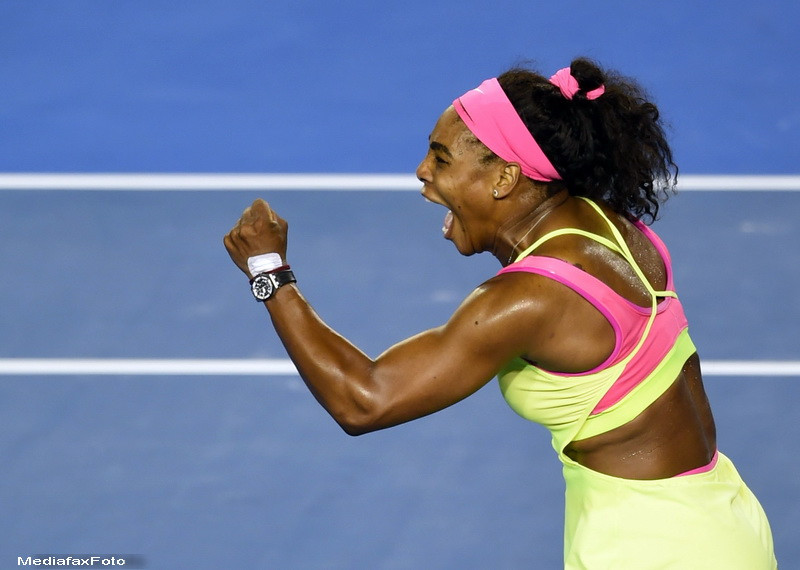 Serena Williams a castigat Australian Open. 6-3, 7-6 (7-5), in finala cu Maria Sharapova