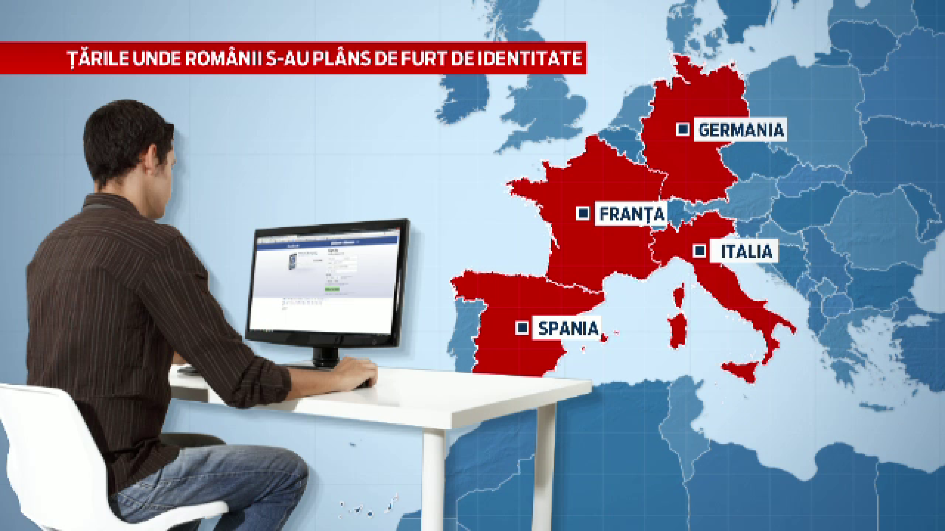 Identitati furate de pe Facebook. Cum s-au trezit sute de romani infractori in alte tari, fara sa fi comis nicio ilegalitate