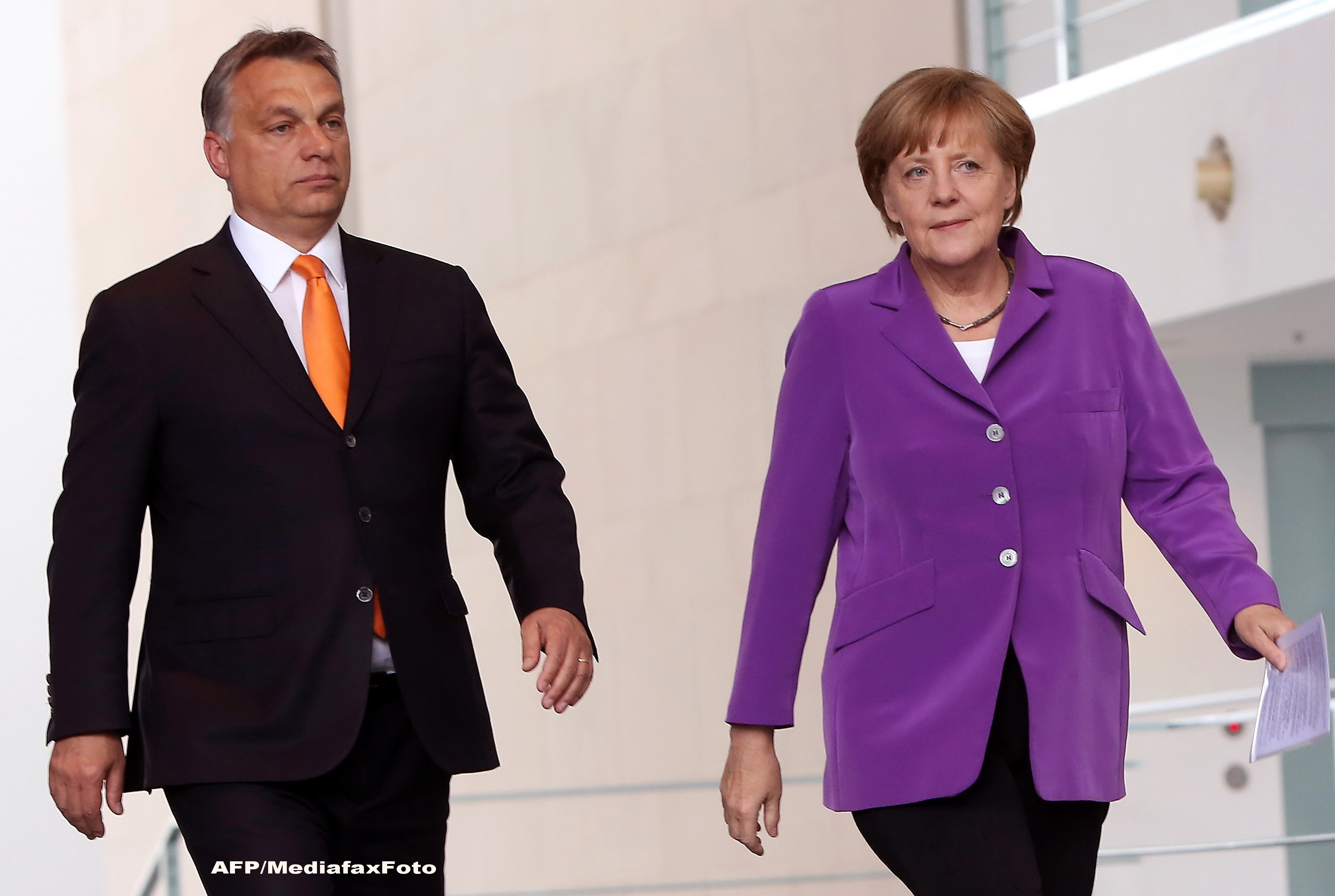 Replici tensionate intre Viktor Orban si Angela Merkel: "Nu toate democratiile sunt neaparat liberale"