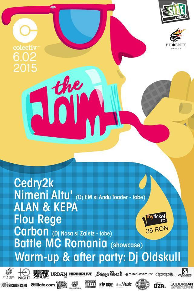 The Jam - Cedry2k, Nimeni Altu', Alan & Kepa, Flou Rege, Carbon - Colectiv