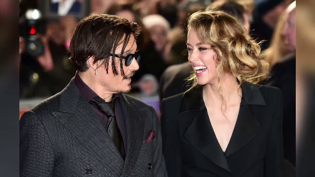 Johnny Depp si Amber Heard s-au casatorit. Cuplul va organiza o petrecere privata cu 50 de invitati, pe o insula a actorului