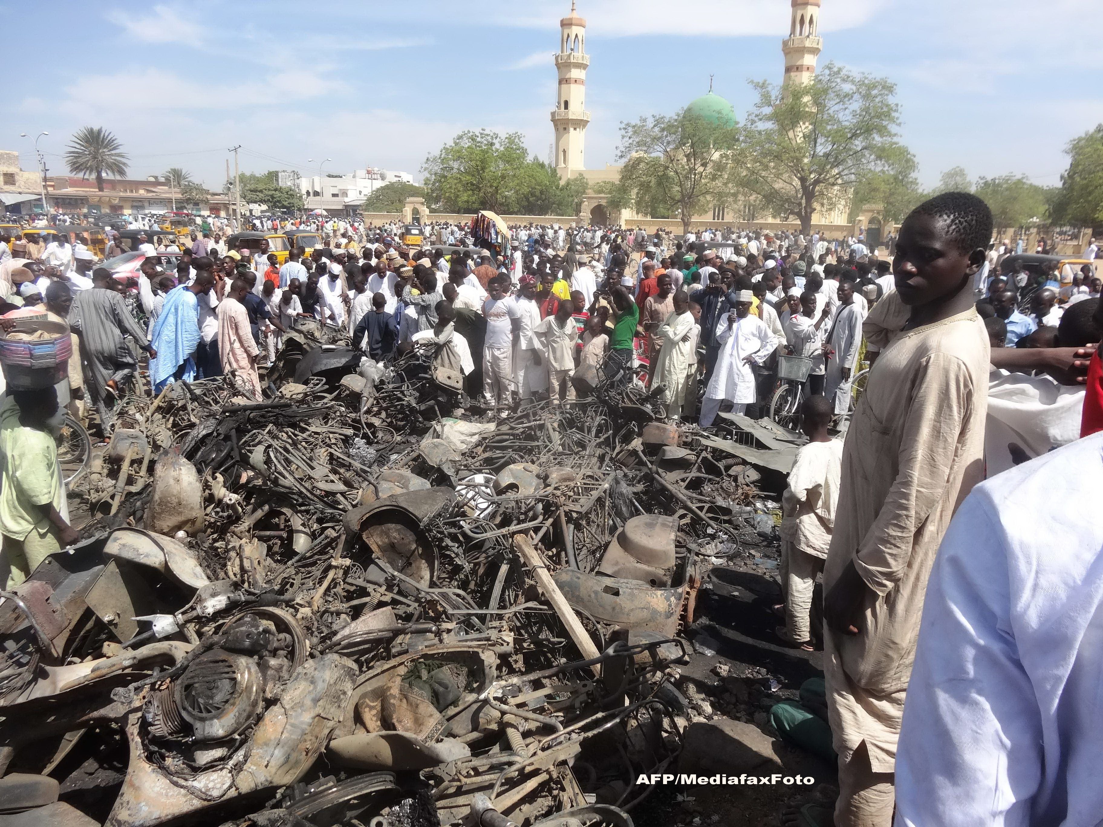 Sase femei-kamikaze au ucis zeci de persoane in nord-estul Nigeriei. Acestea faceau parte din gruparea terorista Boko Haram