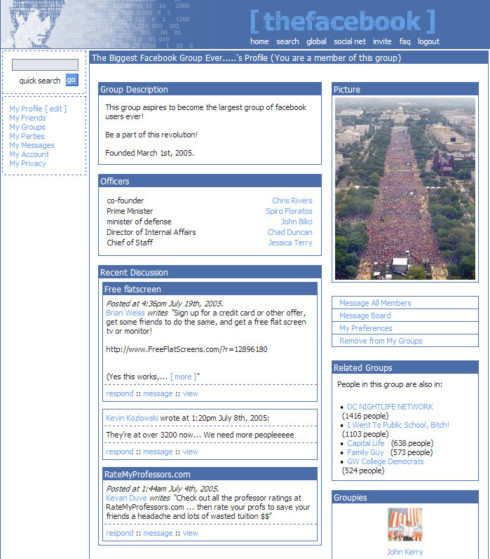 Facebook implineste astazi 12 ani de existenta. Cum arata reteaua de socializare in primii ani de la lansare