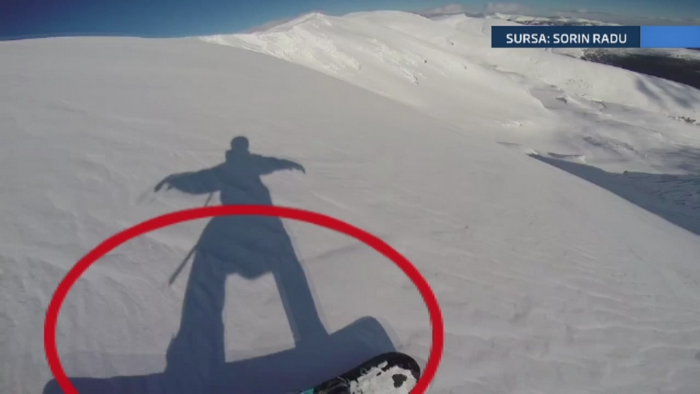 Explicatia din spatele imaginilor filmate de Sorin Radu, preluate in toata lumea: "100% eu am provocat avalansa"
