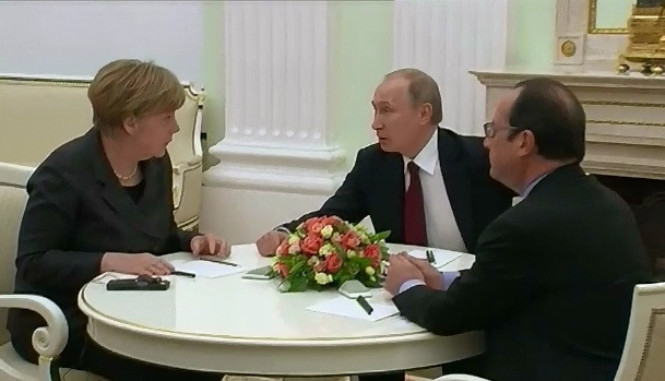 Primele reactii dupa negocierile de la Moscova. Angela Merkel: Nu stim sigur daca discutiile cu Vladimir Putin vor functiona