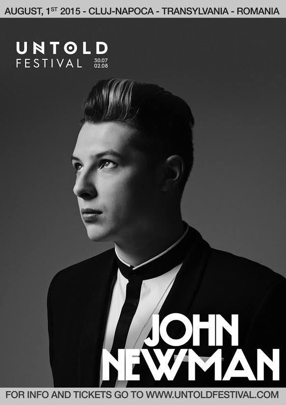 Lista de artisti a Festivalului Untold se rotunjeste cu inca un nume de anvergura: John Newman