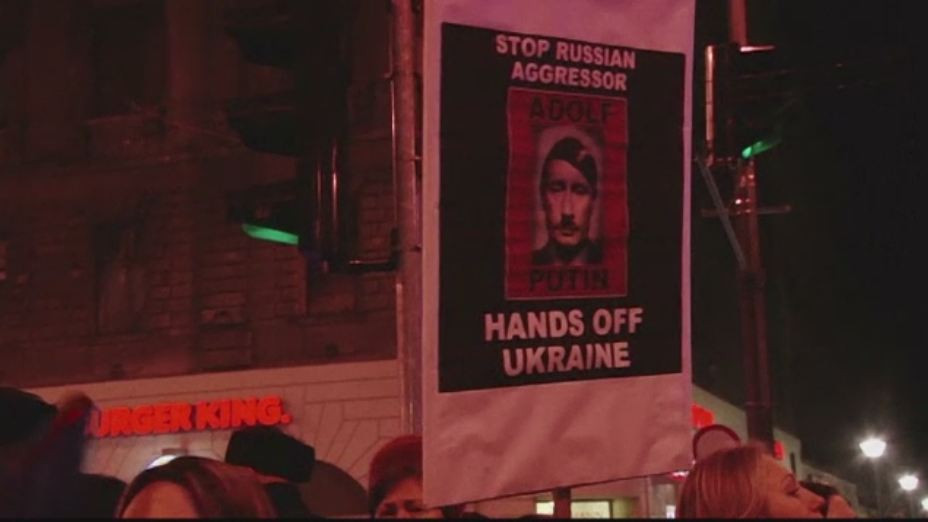 "Putin, Niet, Europe, Yes!". Proteste de amploare la Budapesta, inainte de vizita de marti a presedintelui rus Vladimir Putin