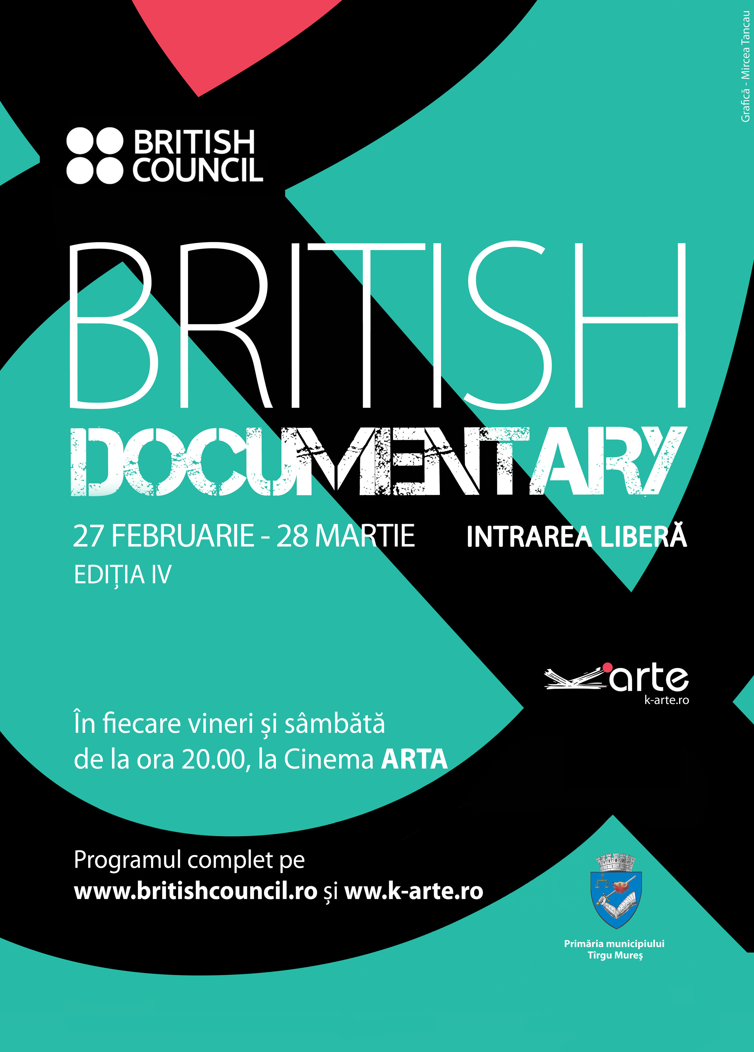 Cele mai bune documentare britanice vor putea fi vizionate la cea de-a patra editie a “British Documentary”, la Targu Mures
