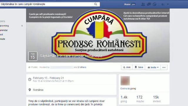 Campanie pe Facebook pentru cumpararea produselor romanesti. Initiativa prin care toata lumea are de castigat