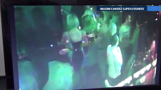 Imagini camera de supraveghere. Momentul in care un barbat se ia la bataie cu un cuplu, intr-un club din Satu Mare