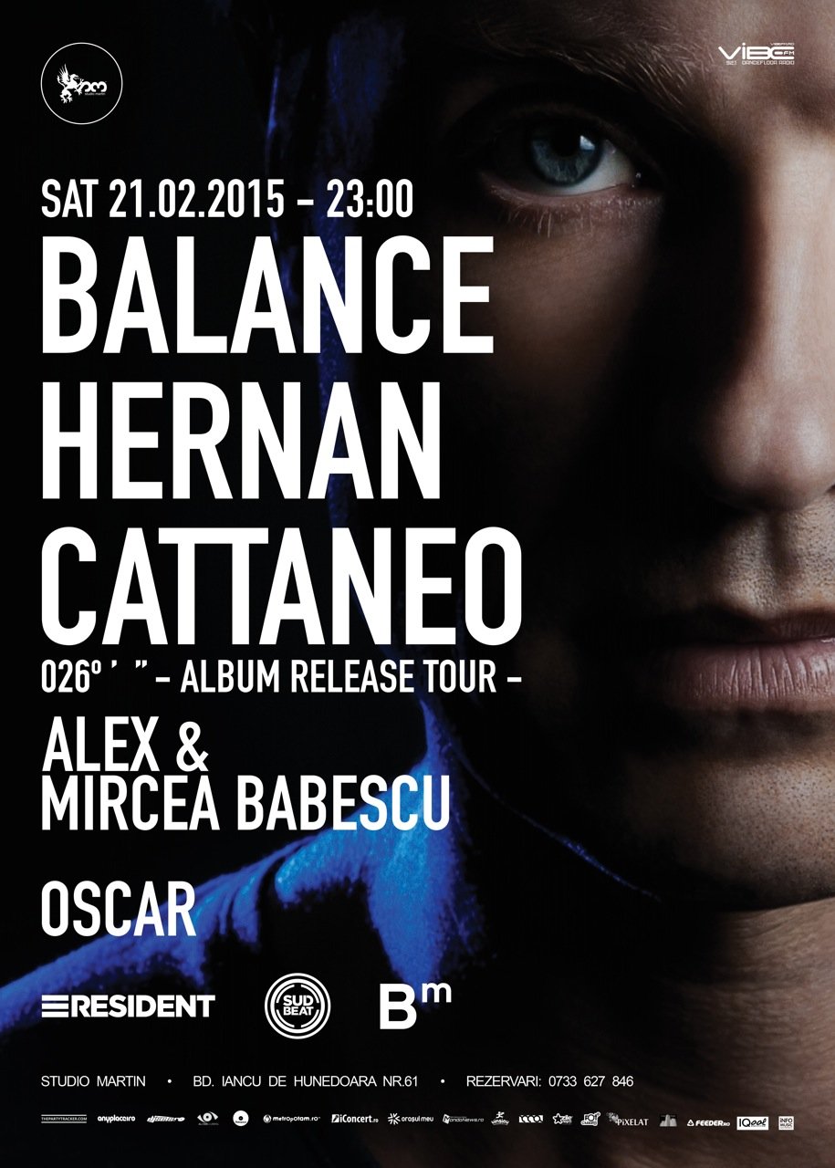 Hernan Cattaneo - Balance 026 Album Release Tour - Studio Martin