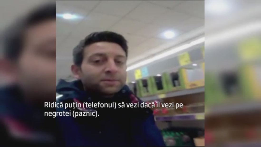 "Sa va dau o lectie despre cum se fura cu talent". Cum s-au filmat doi romani, intr-un supermarket din Marea Britanie