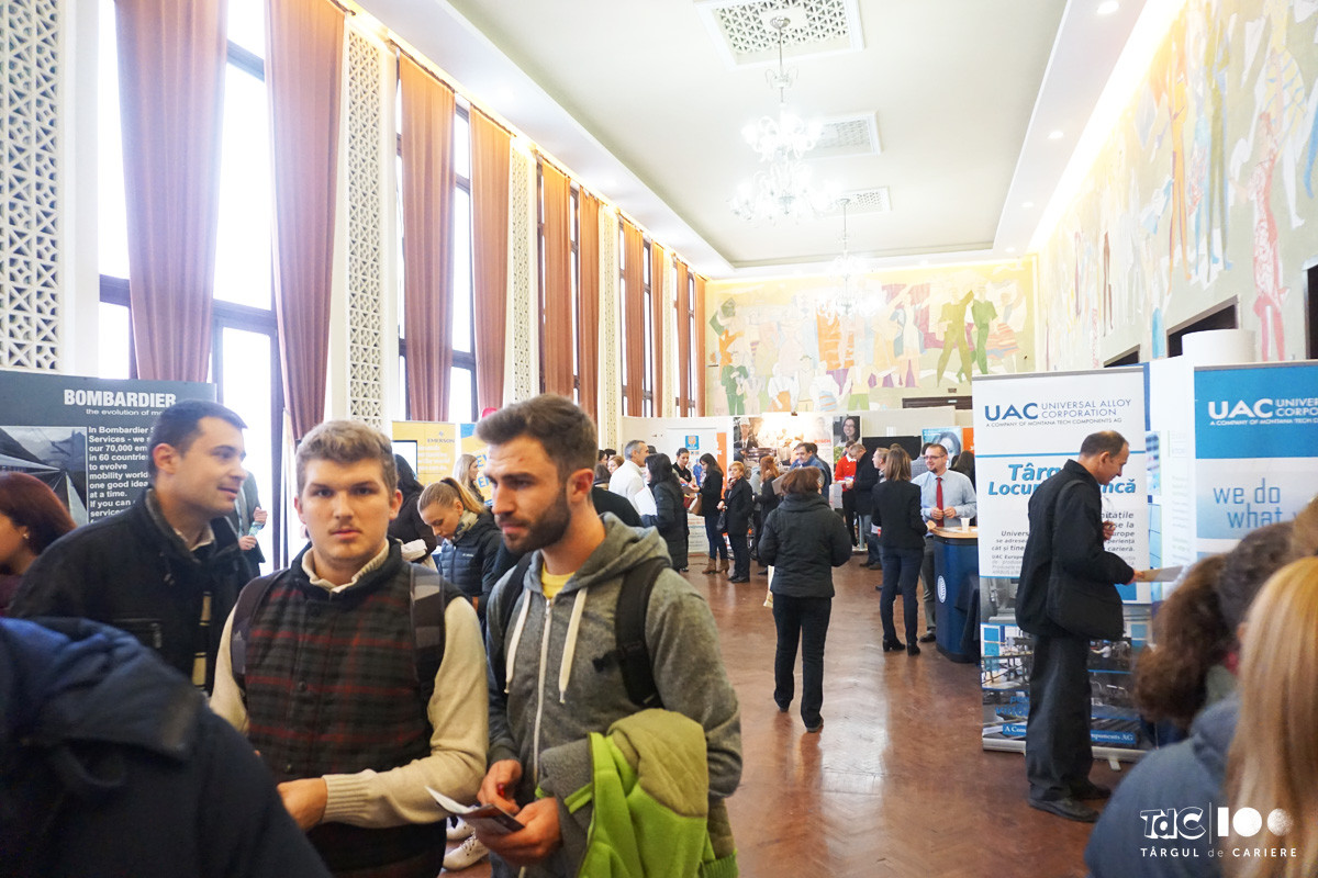Saptamana angajarilor ia startul la Cluj. Timp de 4 zile 100 de companii si organizatii recruteaza la Targul de Cariere