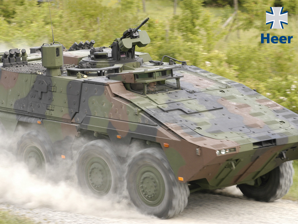 vehicul blindat german GTK Boxer