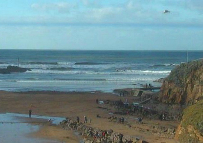 Un Obiect Zburator Neidentificat a fost fotografiat deasupra unei plaje britanice. Ce spun expertii