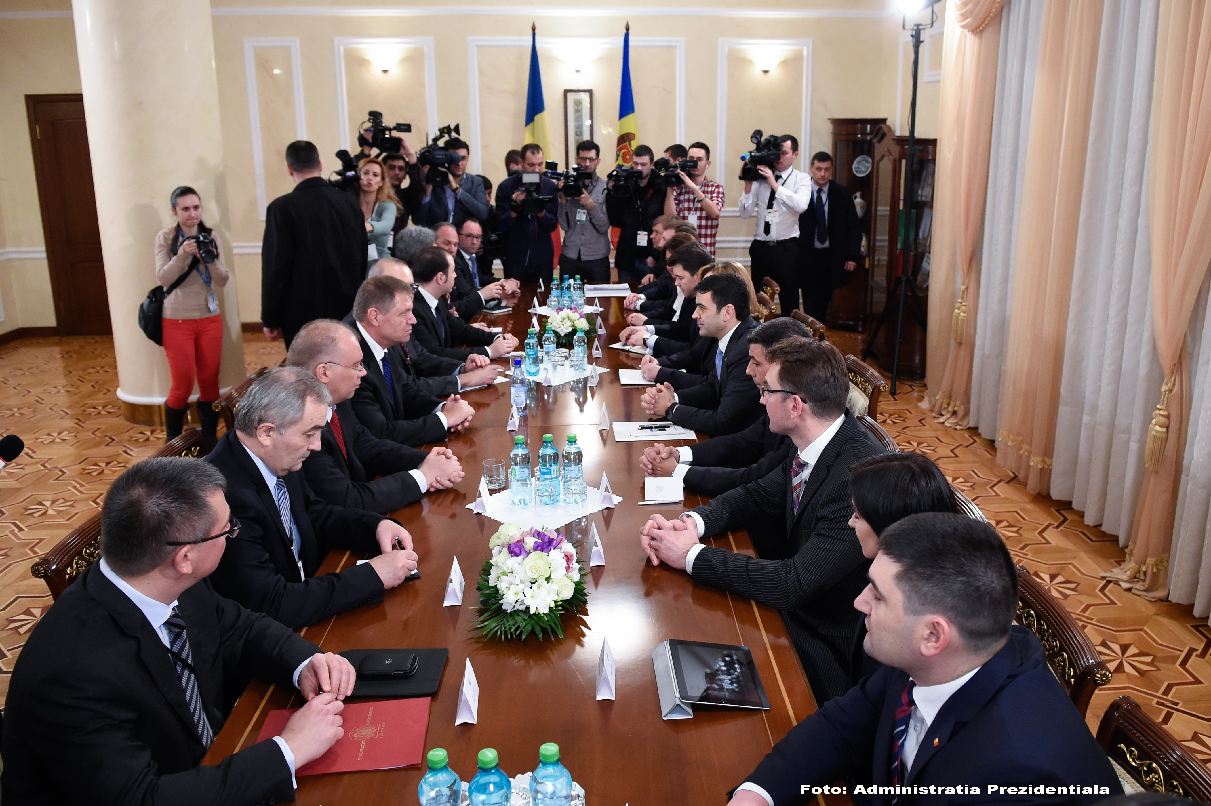 Klaus Iohannis in Republica Moldova