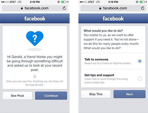 Facebook introduce o noua optiune pentru prevenirea actelor sinucigase