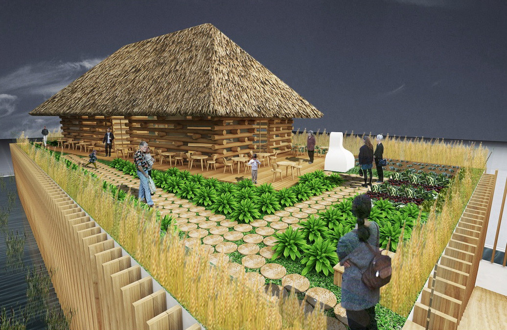 "Romania traieste in armonie cu natura" Cum va arata pavilionul la expozitia universala Expo Milano 2015! VIDEO