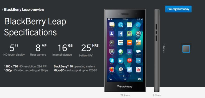 blackberry leap