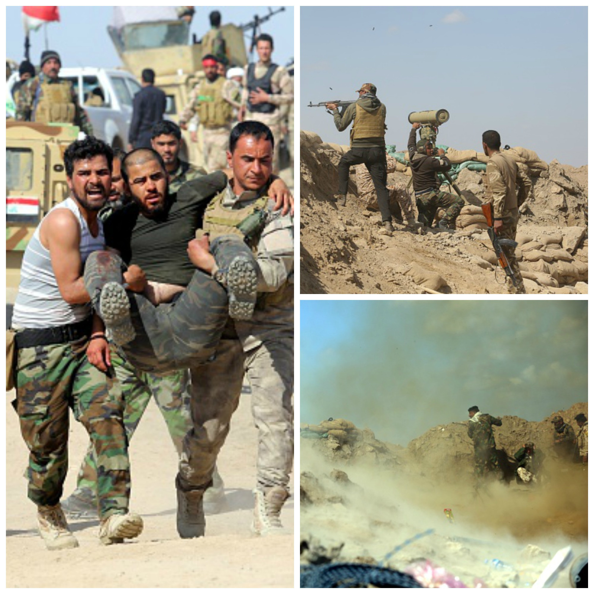 "Este cea mai mare contraofensiva impotriva Statului Islamic de pana acum". Primele imagini cu luptele din Tikrit. VIDEO