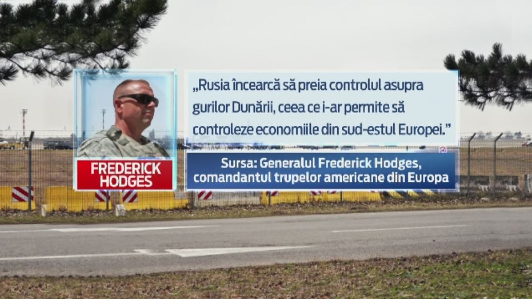 Seful fortelor americane in Europa acuza Rusia ca vrea sa preia controlul asupra gurilor Dunarii. Scenariul anticipat de NATO