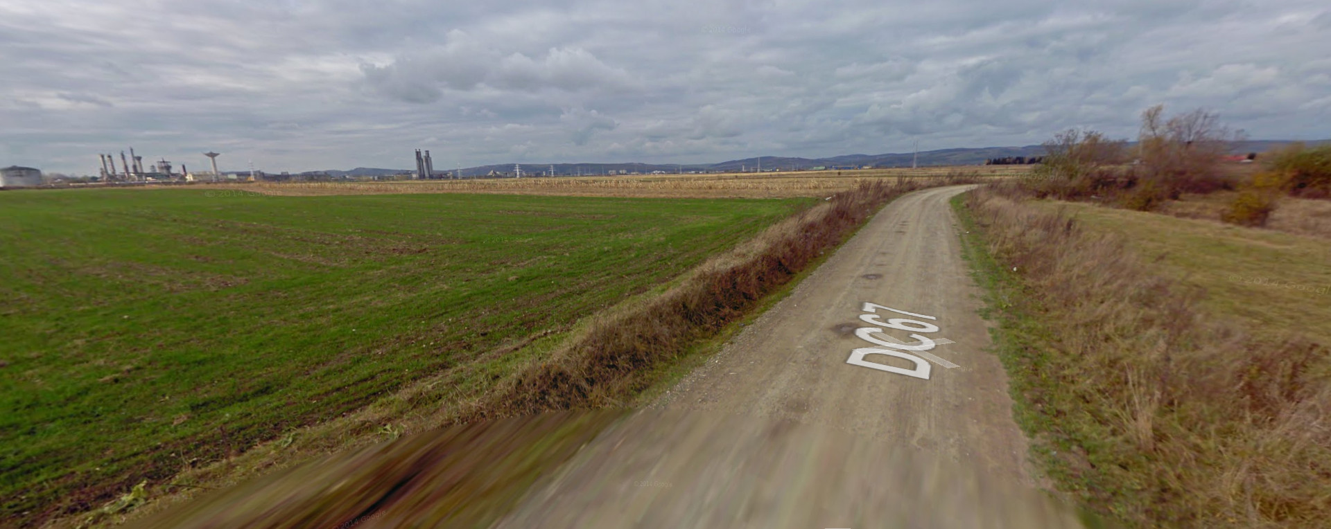 centrul tarii in Google Earth