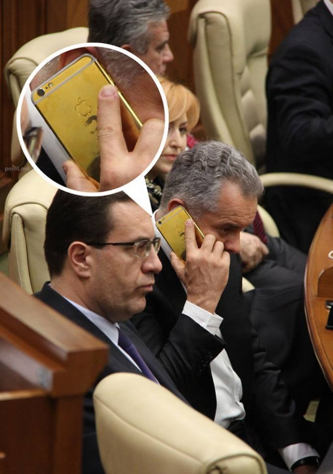 Ce si-ar fi gravat pe un iPhone de 6.000 de euro un parlamentar din Republica Moldova