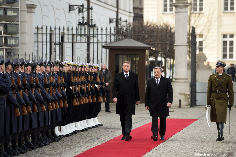Klaus Iohannis si Bronisław Komorowski - 2