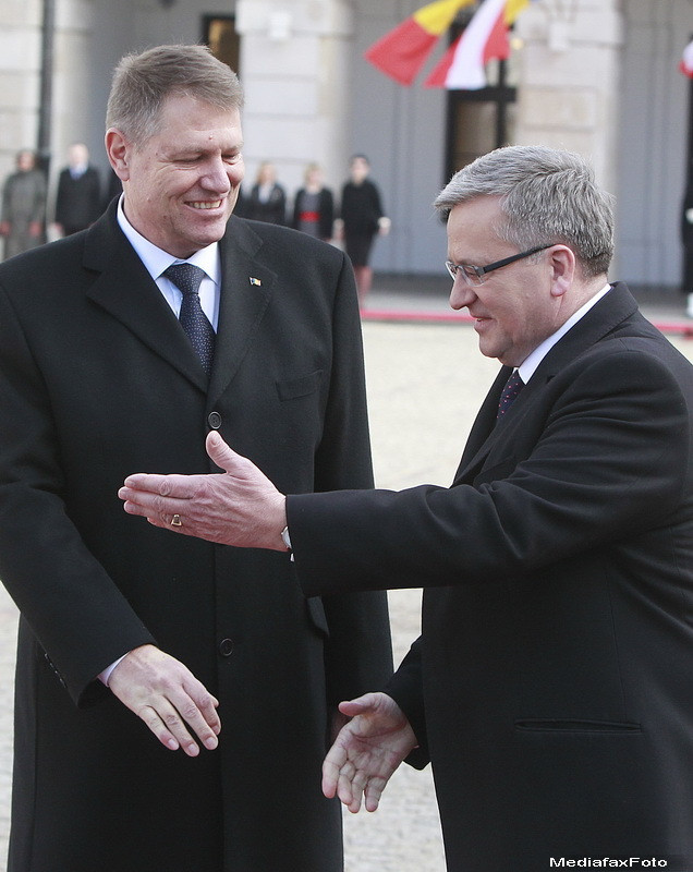 Klaus Iohannis si Bronisław Komorowski - 4